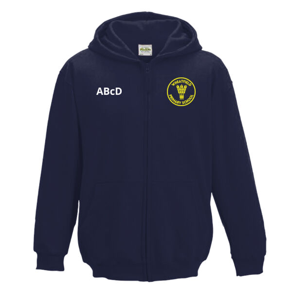 Wheatfield PS Leavers Zipped Hoodie - Kids sizing Thumbnail